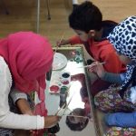 mirror painting and clay workshops